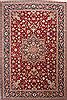 Tabriz Red Hand Knotted 112 X 171  Area Rug 254-30131 Thumb 0