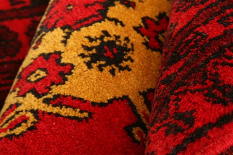Kizalayak Red Hand Knotted 35 X 510 Area Rug 100-30132 Image 2