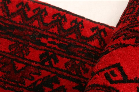 Bokhara Red Hand Knotted 31 X 66 Area Rug 100-30133 Image 3