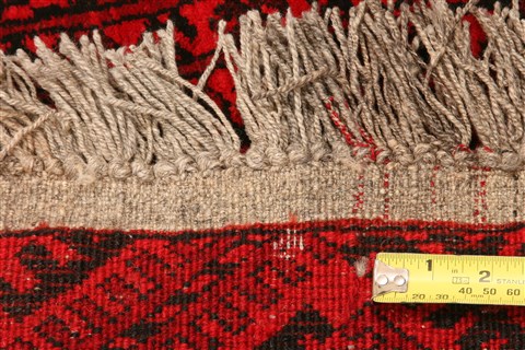 Bokhara Red Hand Knotted 31 X 66 Area Rug 100-30133 Image 5