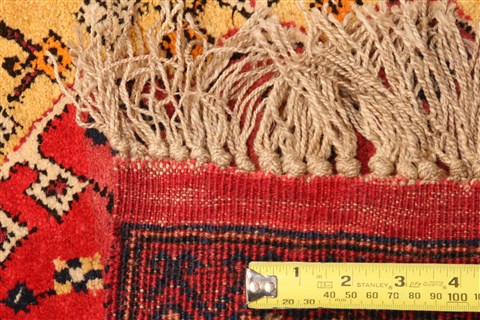Kizalayak Red Hand Knotted 36 X 65 Area Rug 100-30134 Image 4