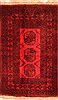 Bokhara Red Hand Knotted 43 X 65 Area Rug 100-30135 Thumb 0
