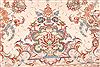 Tabriz Beige Hand Knotted 116 X 173 Area Rug 254-30136 Thumb 8
