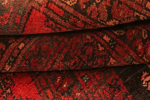 Kizalayak Red Hand Knotted 36 X 62 Area Rug 253-30137 Image 5