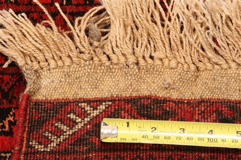 Kizalayak Red Hand Knotted 36 X 62 Area Rug 253-30137 Image 8