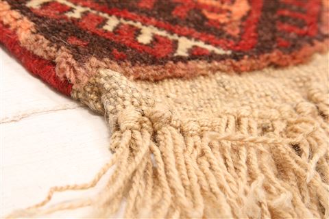 Kizalayak Red Hand Knotted 36 X 62 Area Rug 253-30137 Image 9