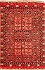 Kizalayak Red Hand Knotted 39 X 56 Area Rug 253-30138 Thumb 0