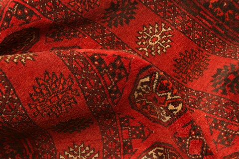 Bokhara Red Hand Knotted 34 X 65 Area Rug 253-30140 Image 1