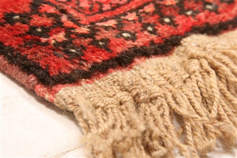 Bokhara Red Hand Knotted 36 X 65 Area Rug 100-30141 Image 5