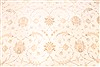 Tabriz Beige Hand Knotted 115 X 163 Area Rug 254-30144 Thumb 2