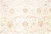 Tabriz Beige Hand Knotted 115 X 163  Area Rug 254-30144 Thumb 2