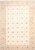 Tabriz Beige Hand Knotted 115 X 163  Area Rug 254-30144 Thumb 0
