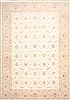 Tabriz Beige Hand Knotted 115 X 163 Area Rug 254-30144 Thumb 0