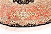 Tabriz Beige Round Hand Knotted 113 X 113 Area Rug 254-30145 Thumb 1