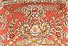 Tabriz Beige Round Hand Knotted 113 X 113 Area Rug 254-30145 Thumb 8