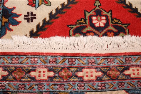 Ardebil Red Hand Knotted 26 X 37 Area Rug 400-30152 Image 4