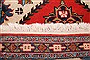 Ardebil Red Hand Knotted 26 X 37 Area Rug 400-30152 Thumb 4