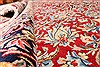 Kerman Red Hand Knotted 114 X 154 Area Rug 254-30154 Thumb 12