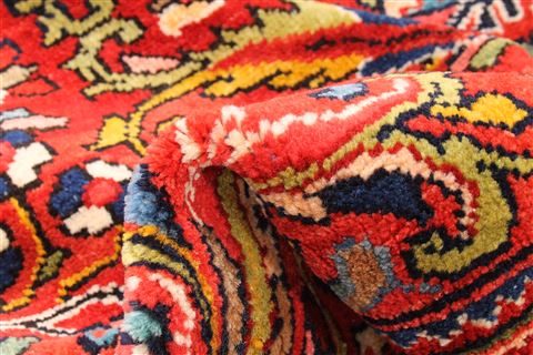 Mahal Multicolor Hand Knotted 113 X 172 Area Rug 254-30155 Image 2