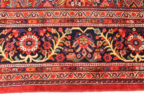 Mahal Multicolor Hand Knotted 113 X 172 Area Rug 254-30155 Image 6