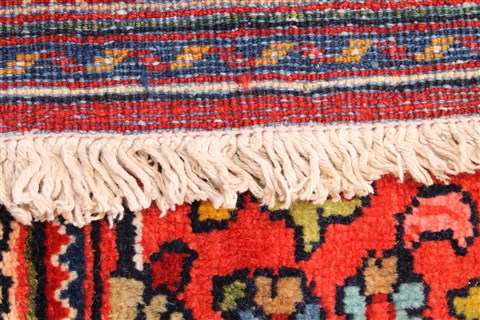 Mahal Multicolor Hand Knotted 113 X 172 Area Rug 254-30155 Image 11