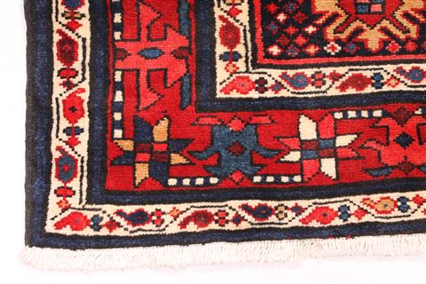 Karajeh Beige Runner Hand Knotted 44 X 147 Area Rug 254-30157 Image 2