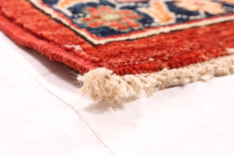 Mahal Beige Hand Knotted 90 X 119 Area Rug 254-30158 Image 9