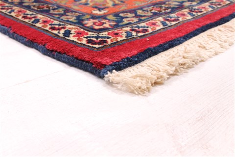 Mashad Beige Hand Knotted 81 X 115  Area Rug 254-30162 Image 6