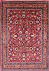 Mashad Beige Hand Knotted 81 X 115  Area Rug 254-30162 Thumb 0