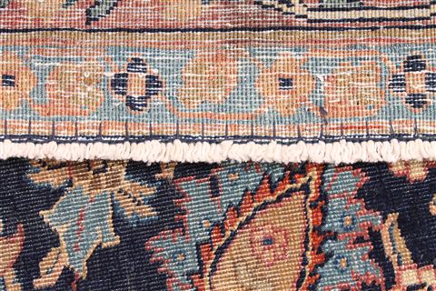 Tabriz Beige Hand Knotted 70 X 107 Area Rug 254-30164 Image 7