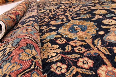 Tabriz Beige Hand Knotted 70 X 107 Area Rug 254-30164 Image 10
