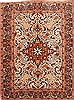 Heriz White Hand Knotted 53 X 610  Area Rug 254-30167 Thumb 0