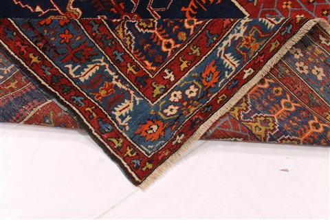 Kazak Blue Hand Knotted 44 X 74 Area Rug 254-30168 Image 15