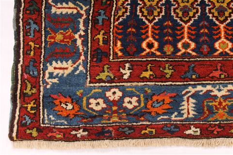 Kazak Blue Hand Knotted 44 X 74 Area Rug 254-30168 Image 3