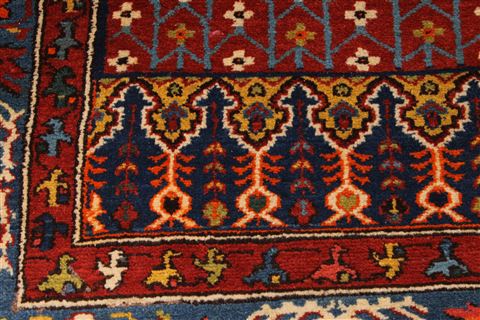 Kazak Blue Hand Knotted 44 X 74 Area Rug 254-30168 Image 7
