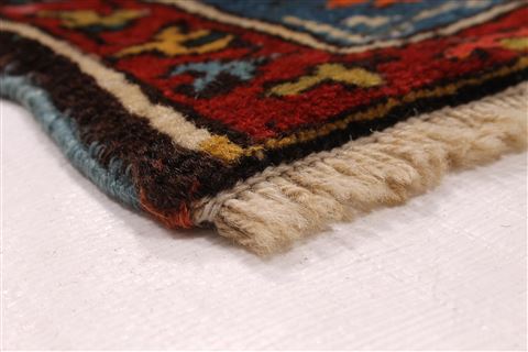 Kazak Blue Hand Knotted 44 X 74 Area Rug 254-30168 Image 8