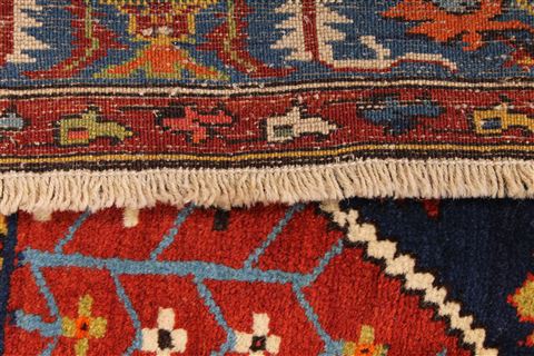 Kazak Blue Hand Knotted 44 X 74 Area Rug 254-30168 Image 9