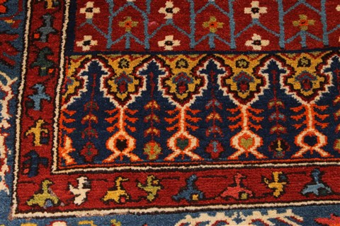Kazak Blue Hand Knotted 44 X 74 Area Rug 254-30168 Image 10