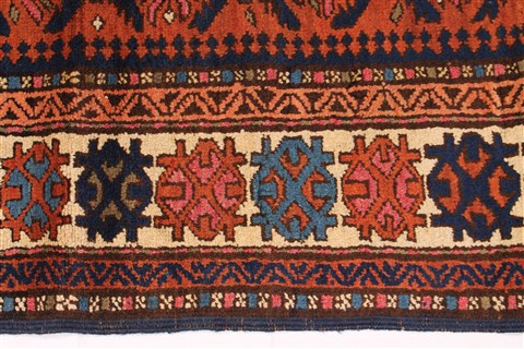 Shirvan Blue Hand Knotted 33 X 57 Area Rug 254-30169 Image 3