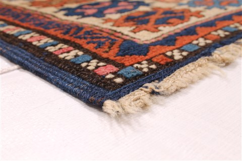 Shirvan Blue Hand Knotted 33 X 57 Area Rug 254-30169 Image 4