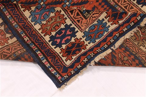 Shirvan Blue Hand Knotted 33 X 57 Area Rug 254-30169 Image 7