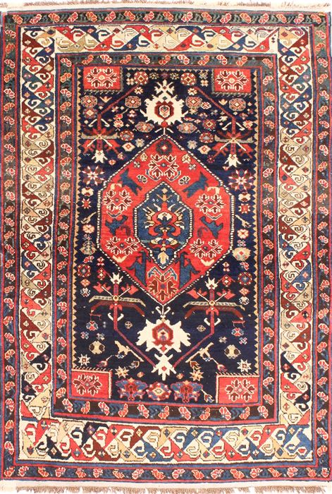 Kazak Purple Hand Knotted 36 X 52 Area Rug 254-30170 Image 0