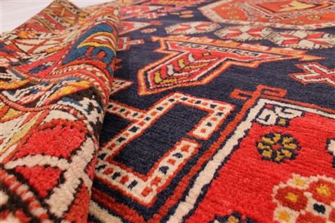Kazak Red Hand Knotted 42 X 69  Area Rug 254-30172 Image 11