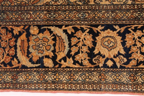 Isfahan Brown Hand Knotted 48 X 70 Area Rug 254-30173 Image 3