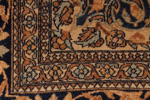 Isfahan Brown Hand Knotted 48 X 70 Area Rug 254-30173 Image 4