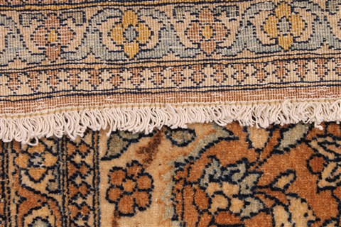 Isfahan Brown Hand Knotted 48 X 70 Area Rug 254-30173 Image 6
