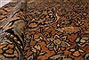 Isfahan Brown Hand Knotted 48 X 70 Area Rug 254-30173 Thumb 9