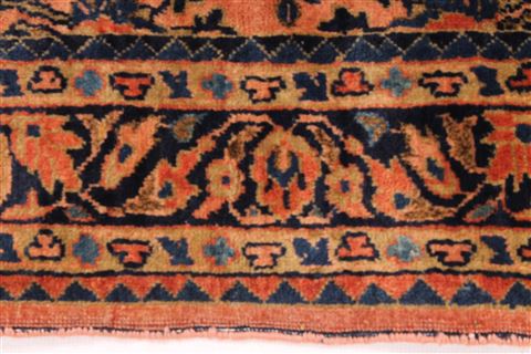 Heriz Blue Hand Knotted 27 X 52  Area Rug 254-30174 Image 3