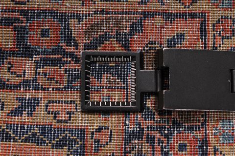 Heriz Blue Hand Knotted 27 X 52  Area Rug 254-30174 Image 7