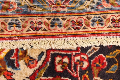 Kashan Red Hand Knotted 106 X 1610  Area Rug 250-30178 Image 9